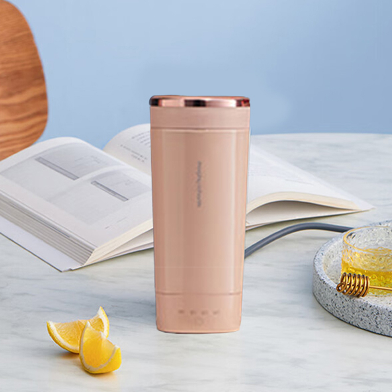 摩飞电器(MORPHY RICHARDS) 便携电热水杯粉色300mL MR6060