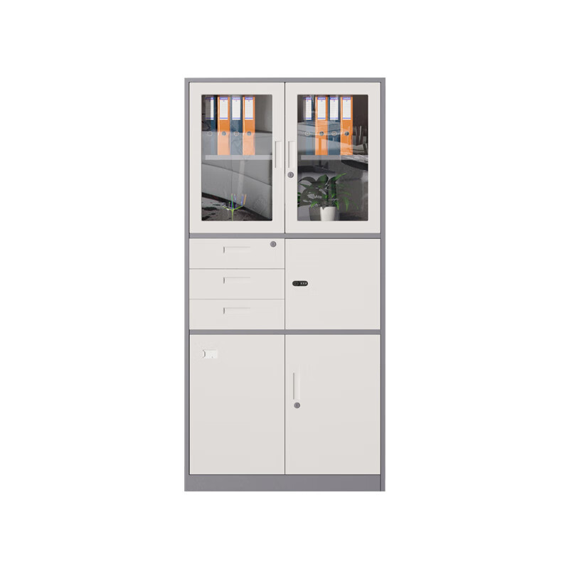 [企诺]文件柜 QNGA11FO-06LPA 900×400×1850mm 钢 台