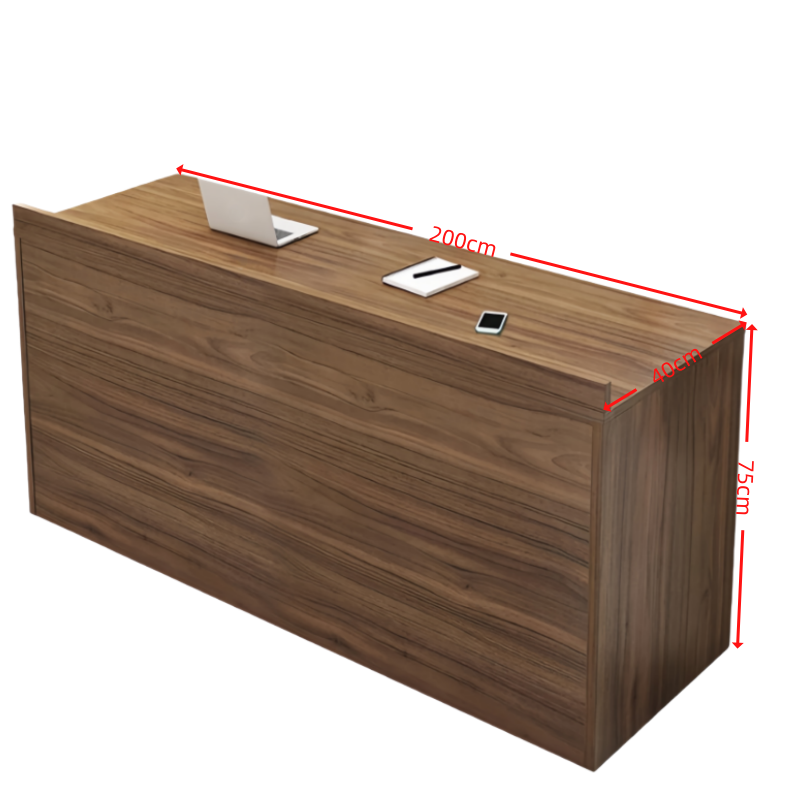 芙首泰接待台2000*400*750mm台高清大图