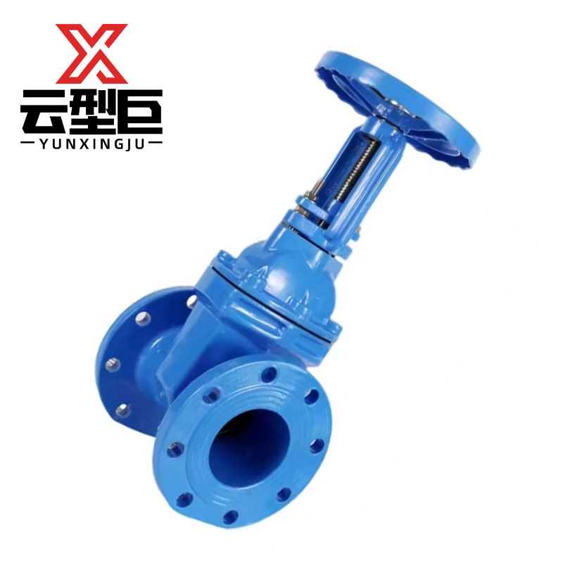 云型巨 软密封明杠闸阀 Z41X-16/DN125 个高清大图