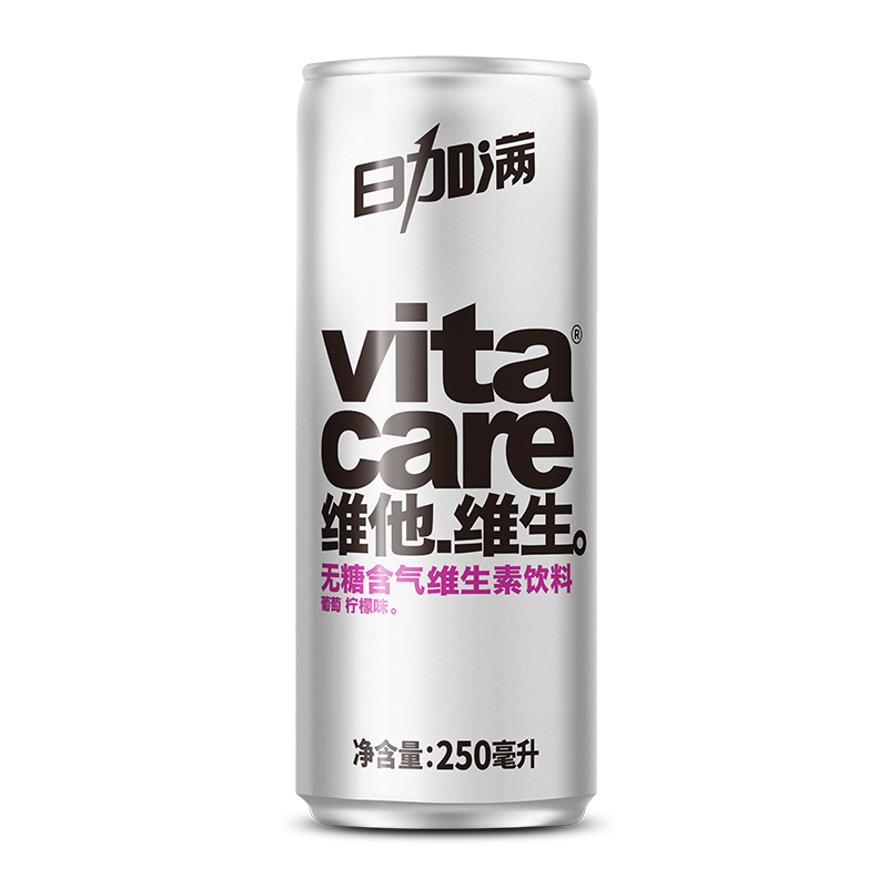 日加满 维生素水 葡萄柠檬含气饮料 250ml*24罐