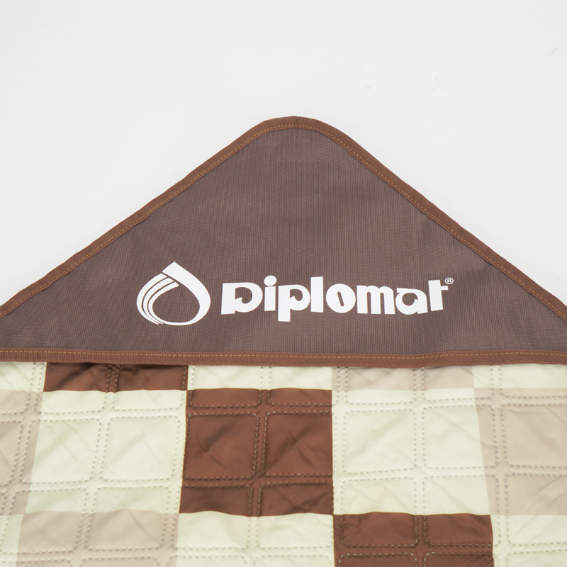 外交官(Diplomat) 防潮野餐垫200*150cm 米配咖DFJ-302高清大图