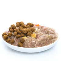 顽皮Wanpy宠物零食犬用(活力营养)鲜封包含猪肉+蔬菜80g*10