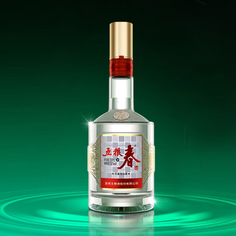 五粮液(wuliangye) 五粮春二代(菁萃)浓香型白酒 优级白酒 52度 550ml