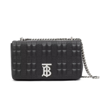 预订 BURBERRY 博柏利 女包 Lola 小号 绗缝 斜挎包 单肩包8022599 银扣