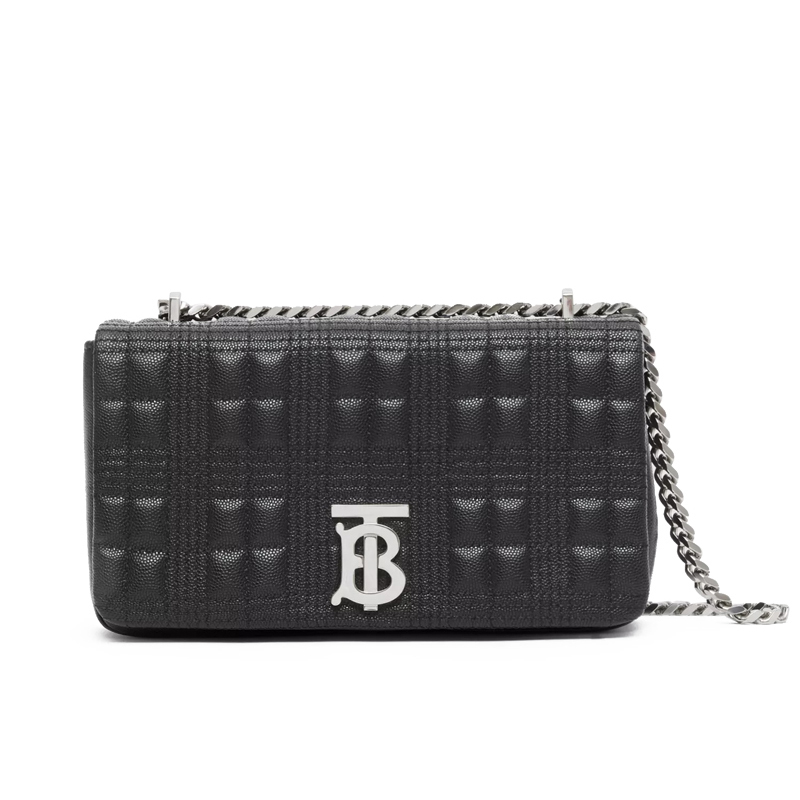 预订 BURBERRY 博柏利 女包 Lola 小号 绗缝 斜挎包 单肩包8022599 银扣