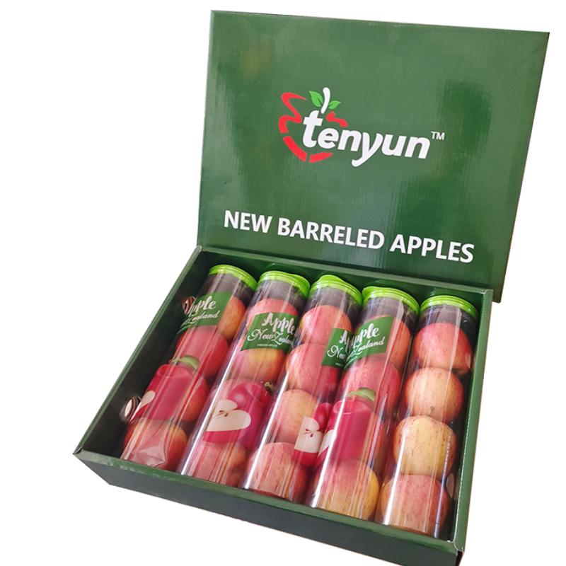 橙心果匠 精选新西兰泰勒苹果 5桶(1.6kg左右)高清大图