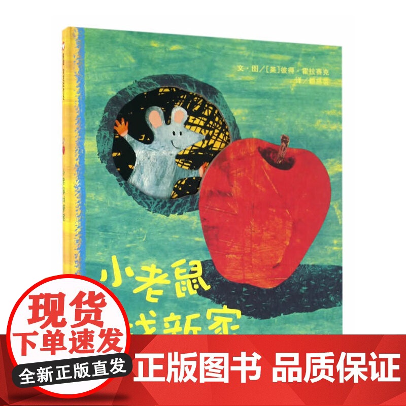 小老鼠找新家 3-6岁幼儿玩具书洞洞书 儿童信谊精装绘本 正版书籍幼儿园大班小班宝宝睡前读物亲子共读精装硬壳一年级高清大图