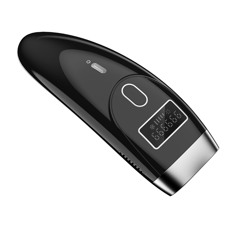 吉福町KIFUTI 冰点激光脱毛仪 GFT-B068冰点脱毛仪腋毛剃毛器全身刮毛唇部脱毛机男女士家用酷炫黑