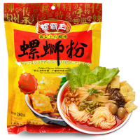 （厂家直营店）螺霸王螺蛳粉 美味过桥米线米粉广西柳州特产 螺丝粉水煮方便面速食酸辣粉 原味螺狮粉客户