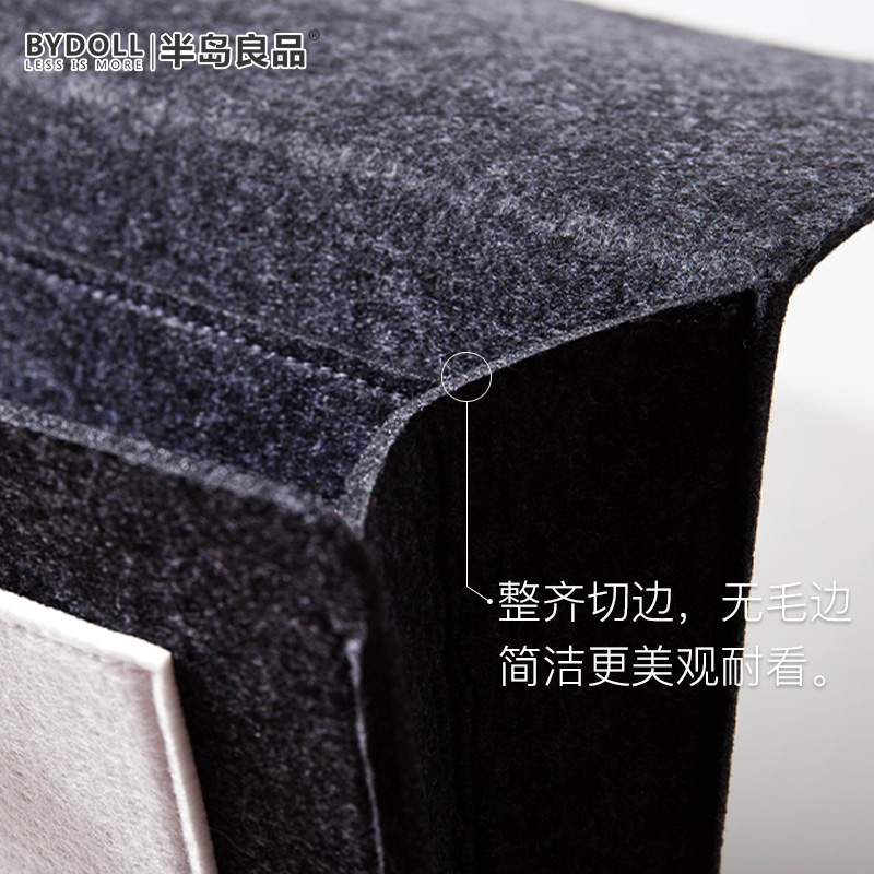 北欧简约收纳袋子小布袋挂式床边整理收纳挂袋寝室卧室收纳袋收纳袋 三维工匠高清大图
