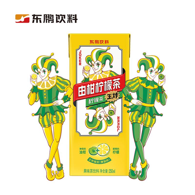 东鹏饮料由柑柠檬茶250mlx6盒