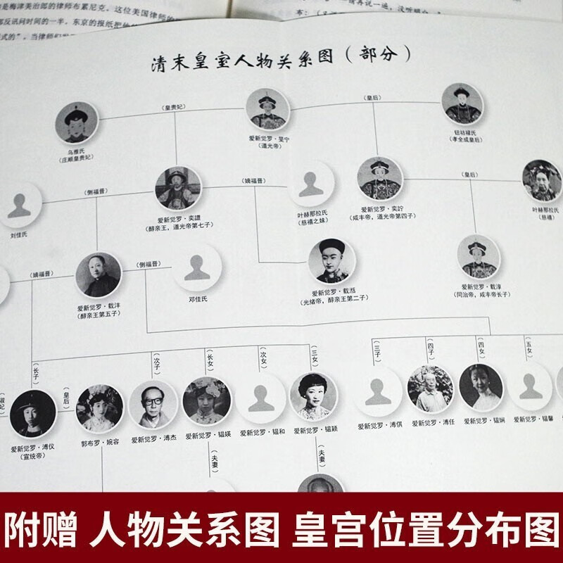 [正版]溥仪-我的前半生 中国后一个皇帝爱新觉罗·溥仪自传,奥斯卡金像奖电影《末代皇帝》原著高清大图