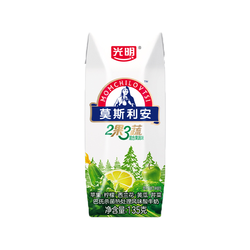 莫斯利安混合果蔬绿色款135克*18盒