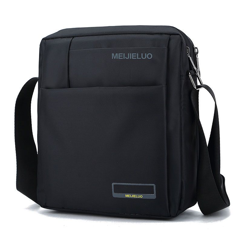 韩版男包单肩包牛津布包斜挎包运动帆布包男士包包商务休闲小背包