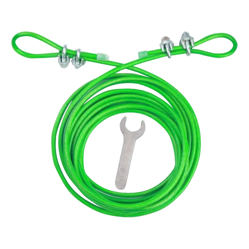 美穗吉家 钢丝晾衣绳(5米)绿色 MIH-2408010