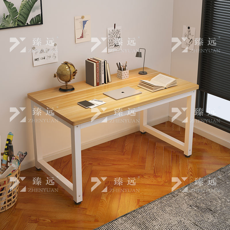 臻远 ZY4082310 电脑桌台式家用办公书桌学习桌中学生简易桌子