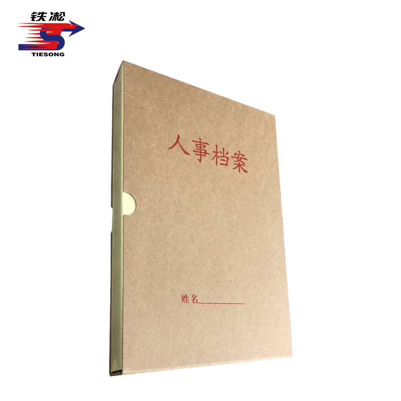 铁凇 人事档案盒 A4 3.5cm 个