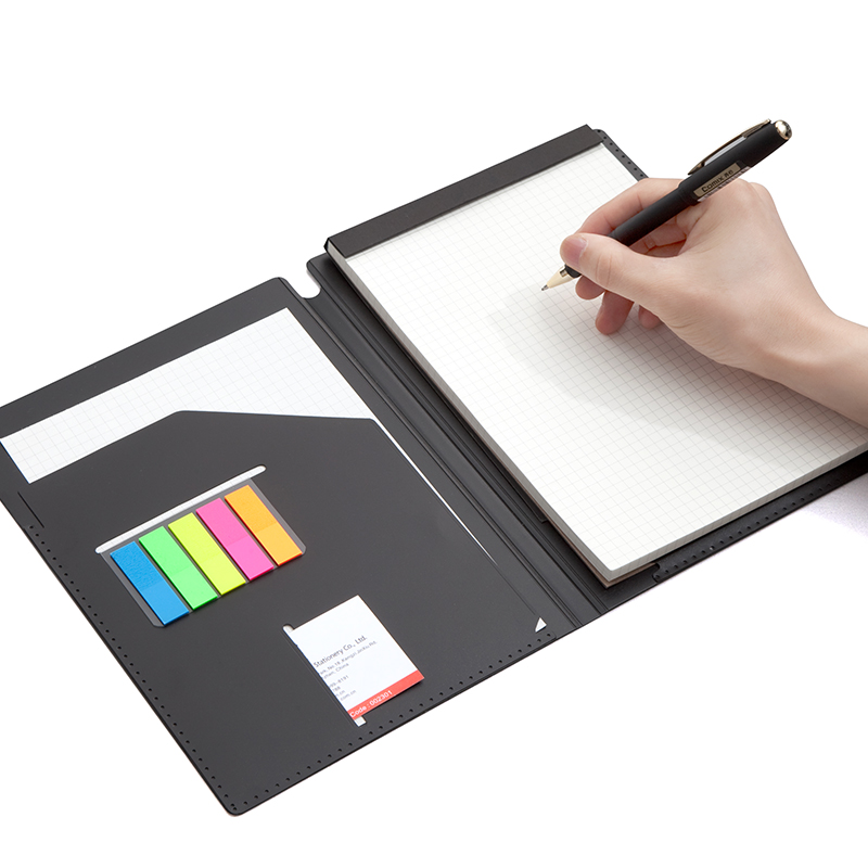 齐心(COMIX) C8201 A4 Compera 多功能管理册 (单位:本) 黑色高清大图