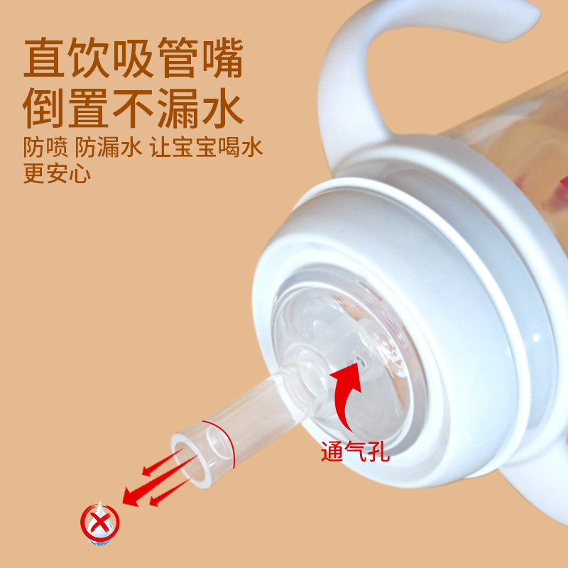 单个装M号5厘米宽口径奶嘴适配贝亲奶瓶宝宝断奶神器高清大图