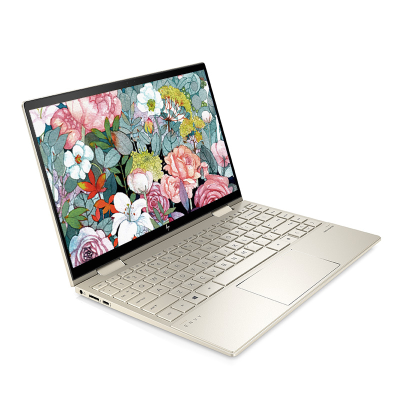 惠普(HP)ENVY x360 13-bd0009TU笔记本电脑13.3英寸锐龙5学生电脑网课办公轻薄本(R5-4500U 16G 512G 高色域 触摸屏)天使白