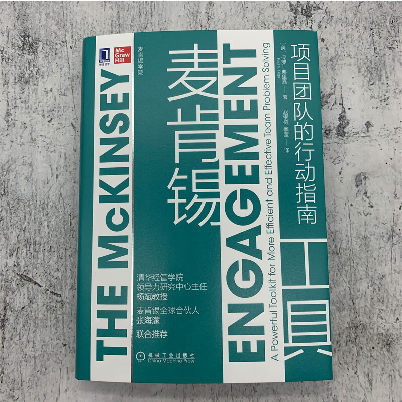 醉染图书麦肯锡工具 项目团队的行动指南9787111658184高清大图