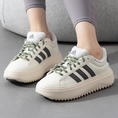Adidas阿迪达斯女鞋新款厚底运动鞋透气休闲鞋低帮板鞋IH7645 ZP