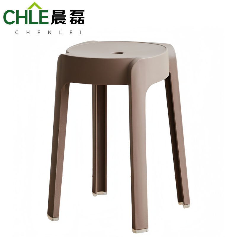 晨磊 塑料凳 A14(咖色) 个高清大图
