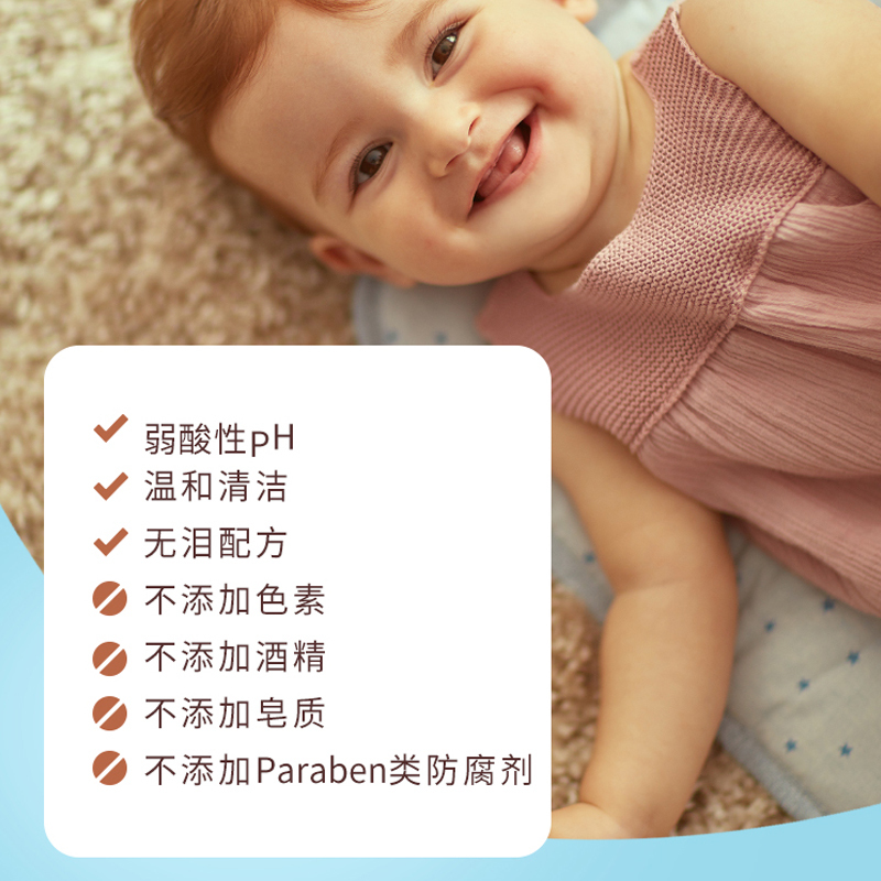 Aveeno艾惟诺儿童洗发水沐浴露婴儿洗头膏沐浴液洗护二合一 低泡洁净沐浴液宝宝每日倍护洗发沐浴露354ml高清大图