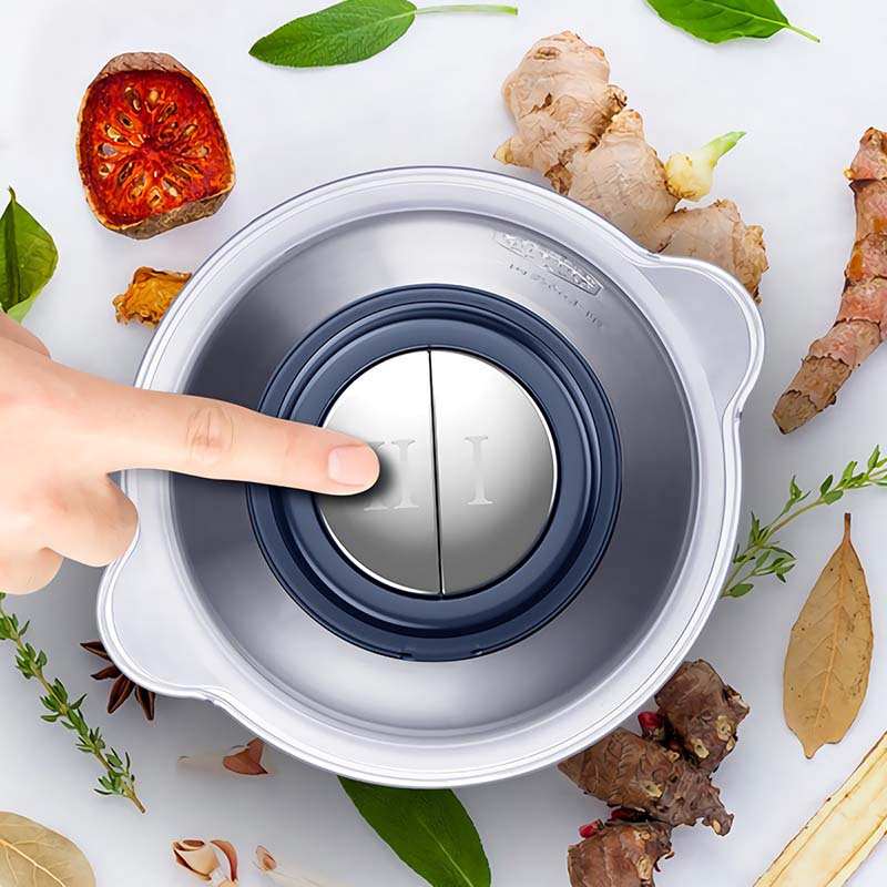 志高(CHIGO)绞肉机不锈钢加厚机身搅拌机快速碎肉机 搅肉机食材料理机J202