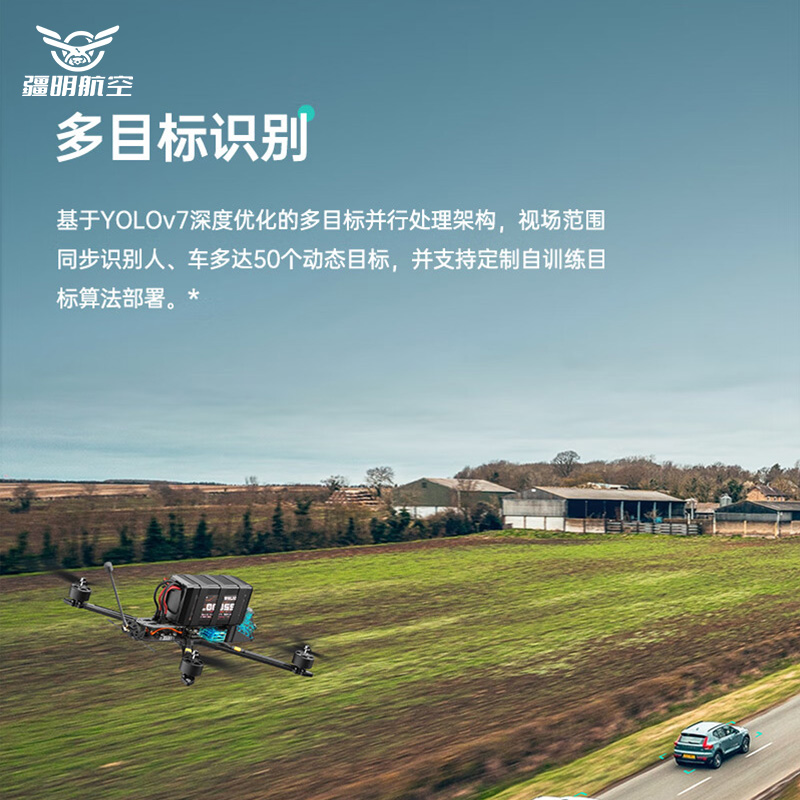 疆明航空 穿越机FPV AI制导模块自动跟踪 AI模块(AI VC-S)单可见光高清大图