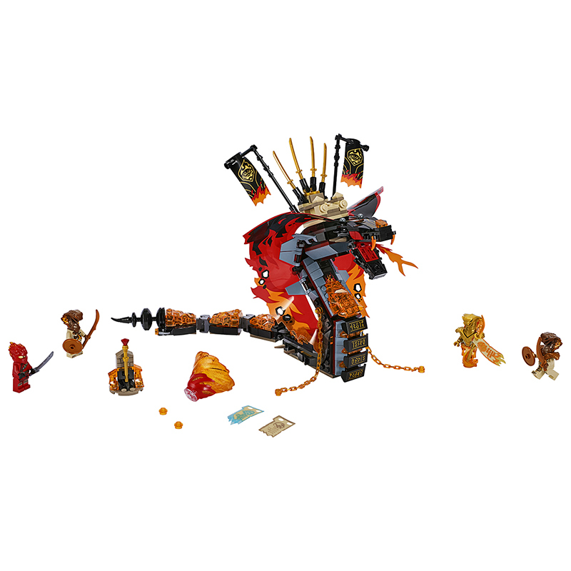 LEGO乐高 Ninjago幻影忍者系列 烈焰威龙70674 积木玩具高清大图