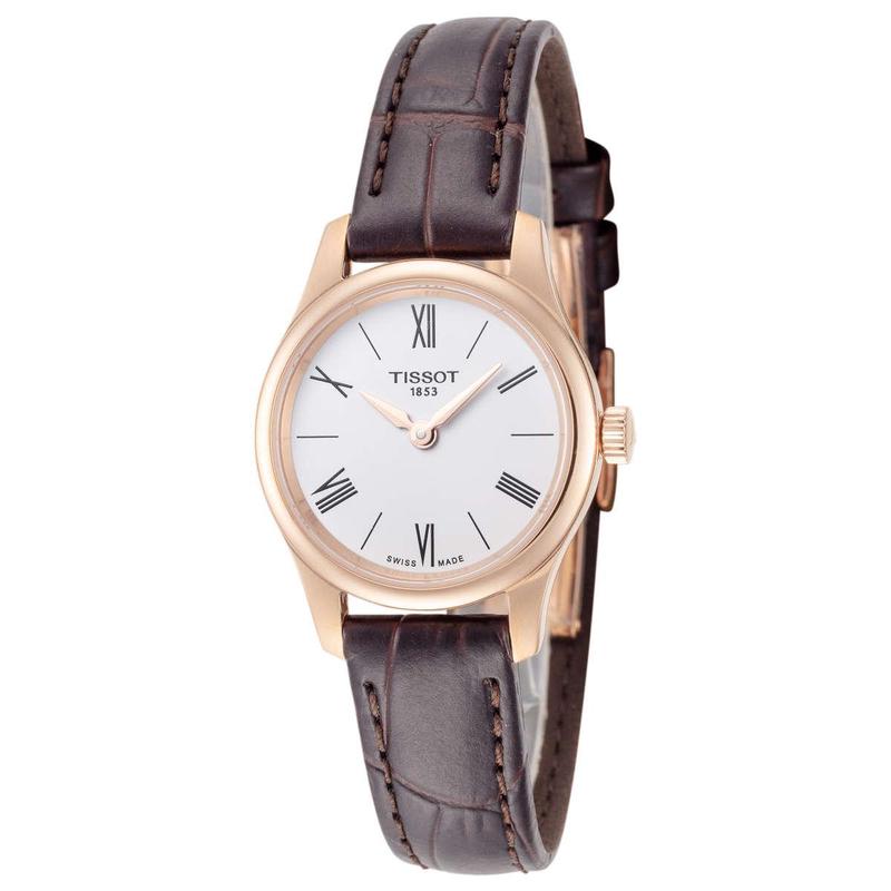 天梭(tissot)经典时尚百搭简约女士石英手表 t0630093601800