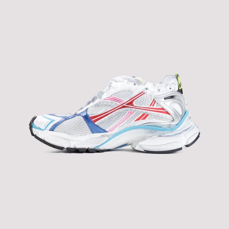 巴黎世家(Balenciaga)多彩合成橡胶底圆头女士跑步鞋轻便耐磨防滑