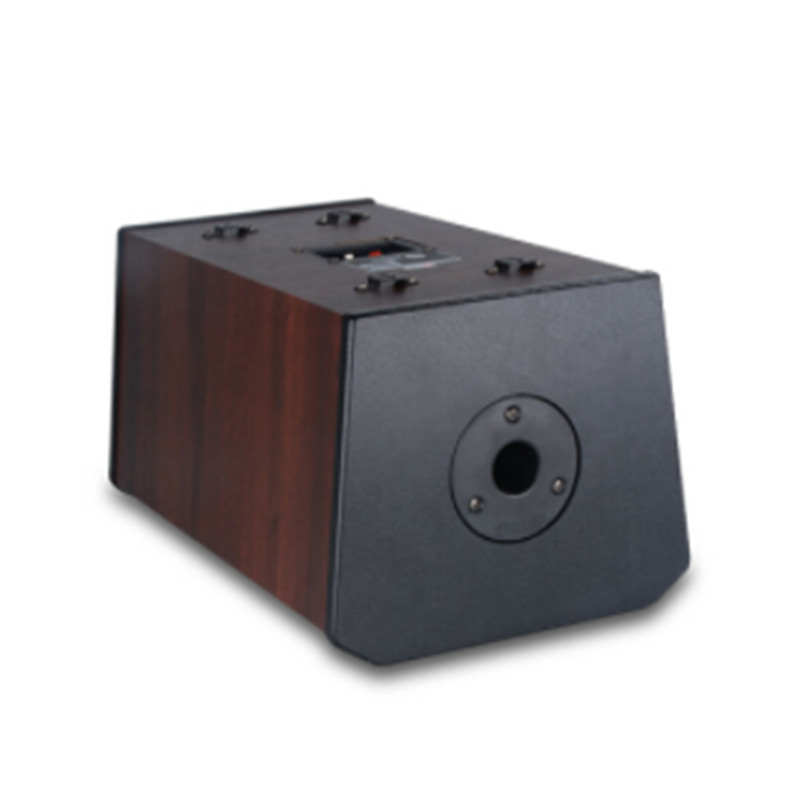 狮乐 BX-108壁挂音箱BX-108专业会议用 8英寸音箱 店铺背景音乐 酒店用音箱可用三角架木纹红色