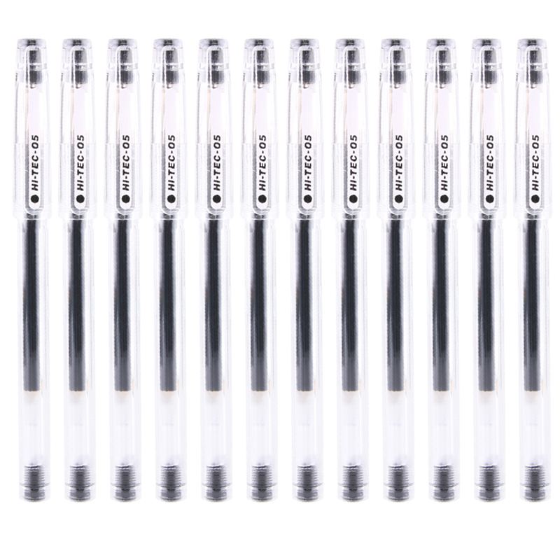 百乐(PILOT)BLLH20C5 办公水笔中性笔啫喱笔0.5mm 大容量中性笔
