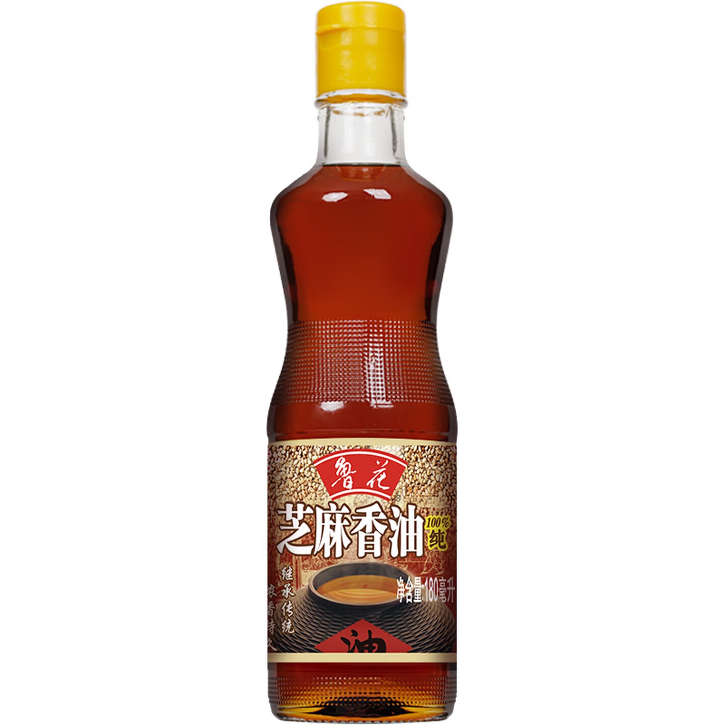 鲁花 食用油 调味品 芝麻香油 180ml 芝麻油高清大图