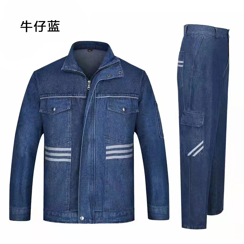 IRONROAD牛仔工作服套装 RN4 套 XL