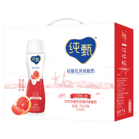 蒙牛 纯甄 高端轻酪乳 风味酸牛奶 西柚 230g*10瓶 礼盒装(新老包装随机发货)