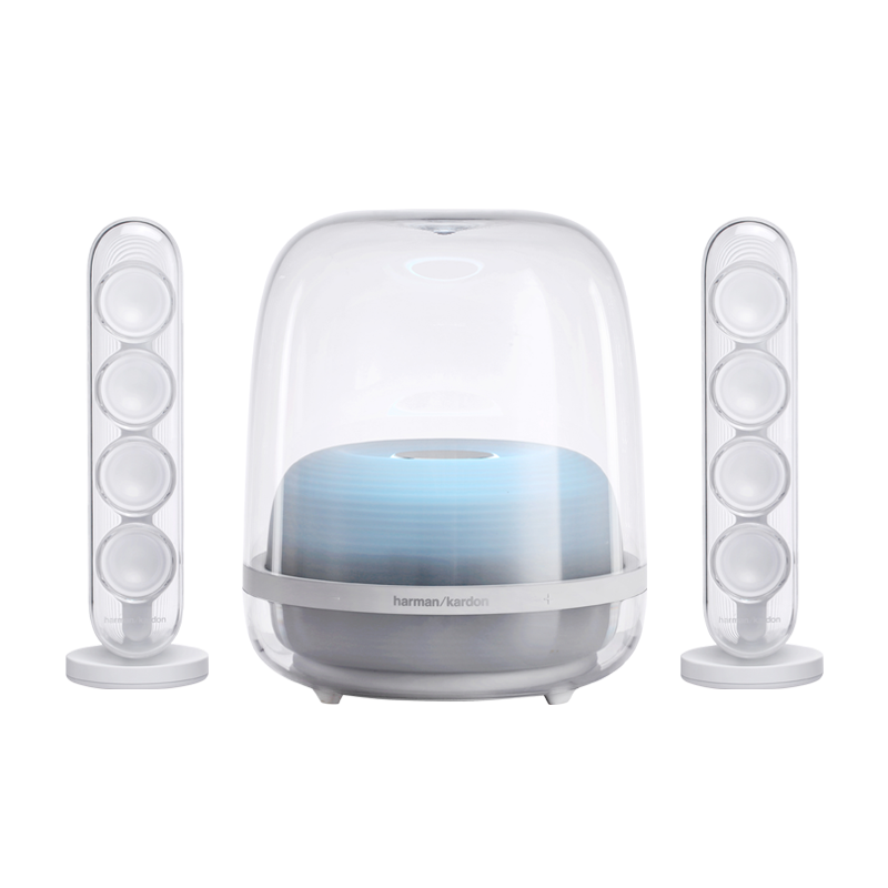 哈曼卡顿(Harman Kardon)SoundSticks 4 无线水晶4 全新一代桌面蓝牙音箱 电视电脑音响
