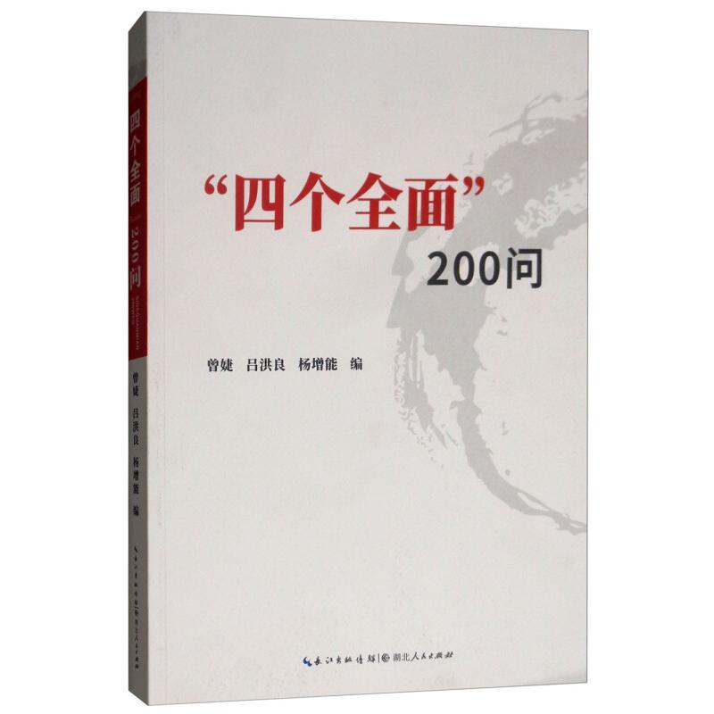 正版新书]四个全面200问湖北省社会科学联合会9787216094917高清大图