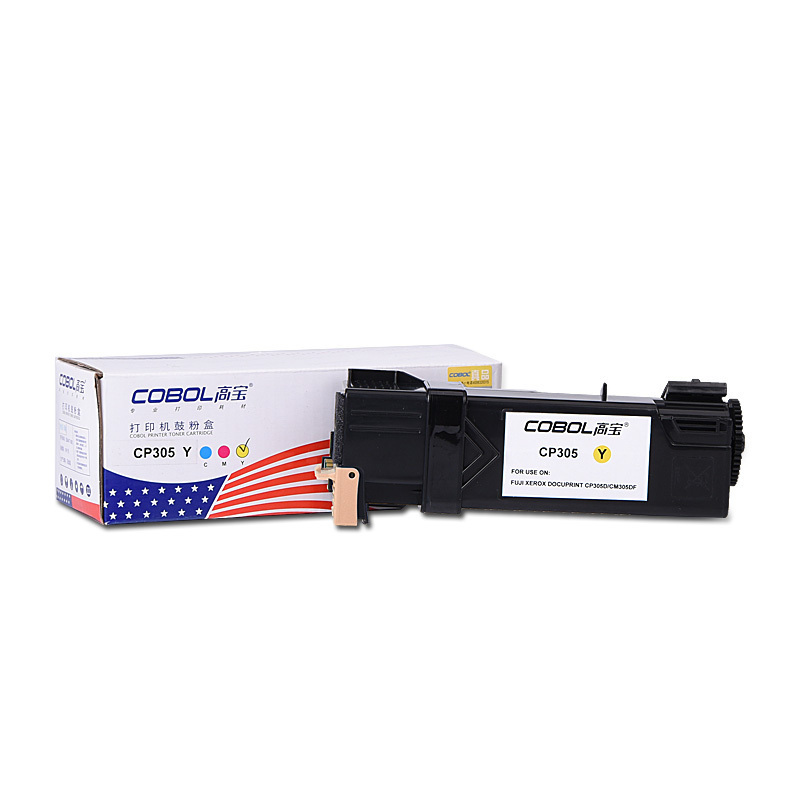 高宝(COBOL)CP305 黑色粉筒 适用FUJI XEROX DocuPrint CP305d 单个装