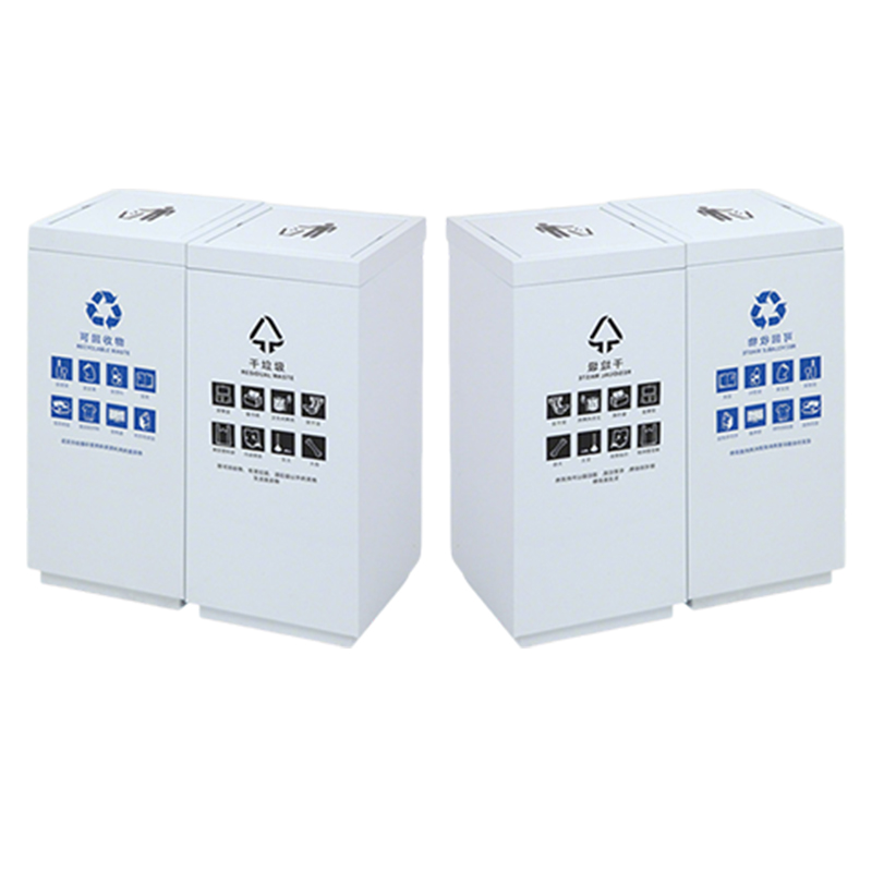 为未来 分类环保垃圾桶 60*30*65cm 个高清大图