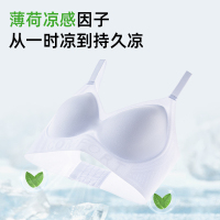 猫人特调粉底液内衣女士无痕隐形肤色收副乳提拉无钢圈文胸罩大码