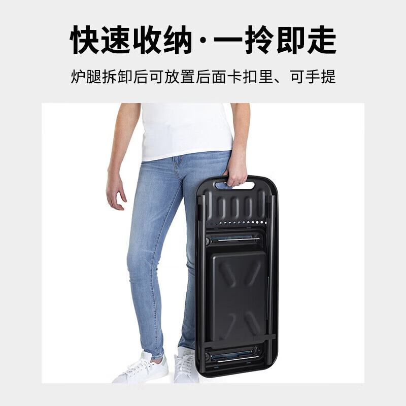 尚烤佳烧烤炉防烫把手结构稳定经久耐用巴黎世佳款SKJ-227高清大图