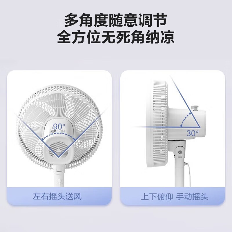 艾美特(Airmate) 机械落地扇 FS30143 家电电器客厅用机械落地扇高清大图