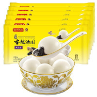 湾仔码头 一品香糯汤圆元宵汤团 早点夜宵黑芝麻味 200g*6袋