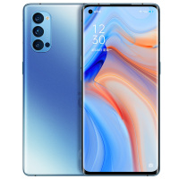 OPPO Reno4 Pro 5G 晶钻蓝 12GB+256GB 65W超级闪充 超级夜景视频 7.6mm超轻薄设计 拍照游戏智能手机