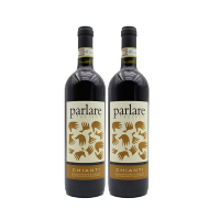 意大利原瓶进口葡萄酒 派拉雷凯安缇 干红葡萄酒Parlare DOCG 双支装750ml*2