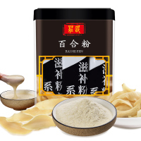 庄民百合粉120g/罐 正宗龙牙大片百合干磨粉 独立小包装8g*15冲泡方便